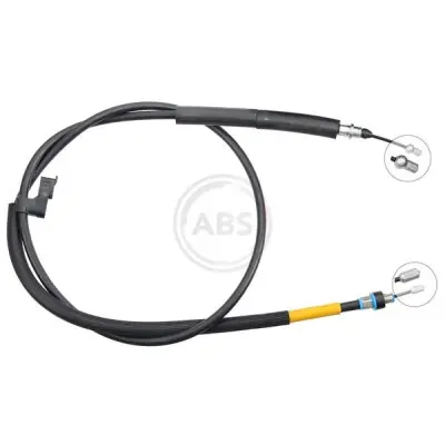 Cable de accionamiento, freno de estacionamiento A.B.S. K19558 Más Vendido